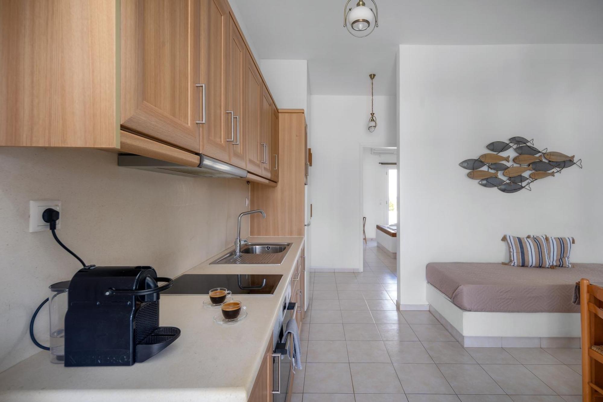 Galazio Seaside Apartments Livadakia Екстер'єр фото